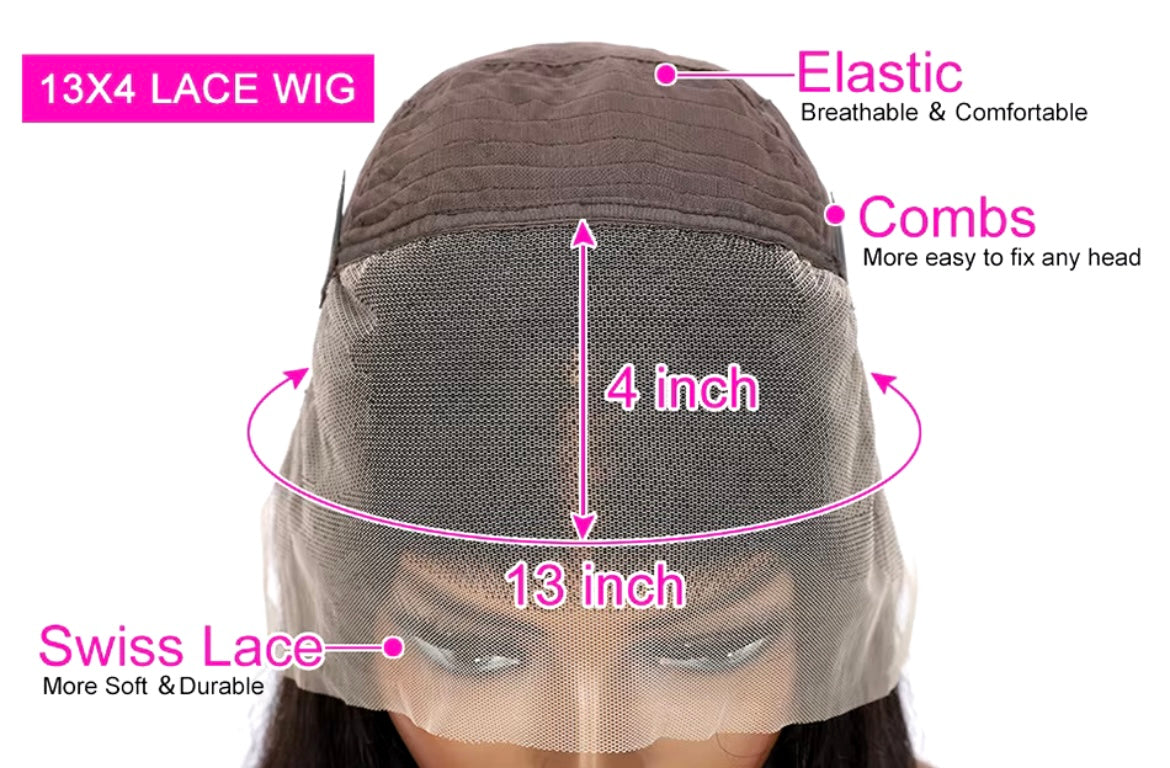 Glueless Wig Water Wave