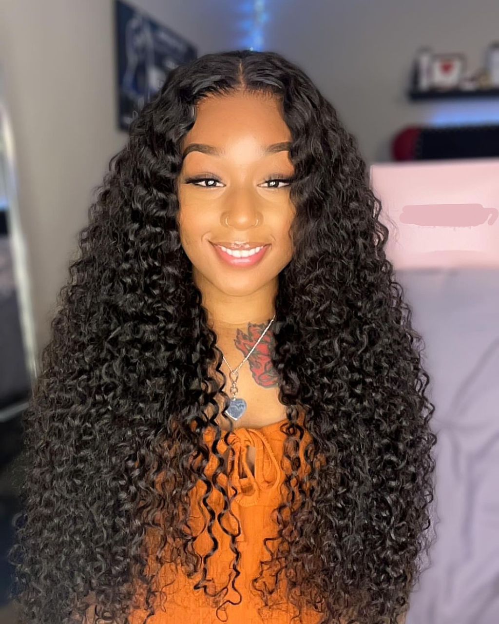 Glueless Wig Kinky Curly